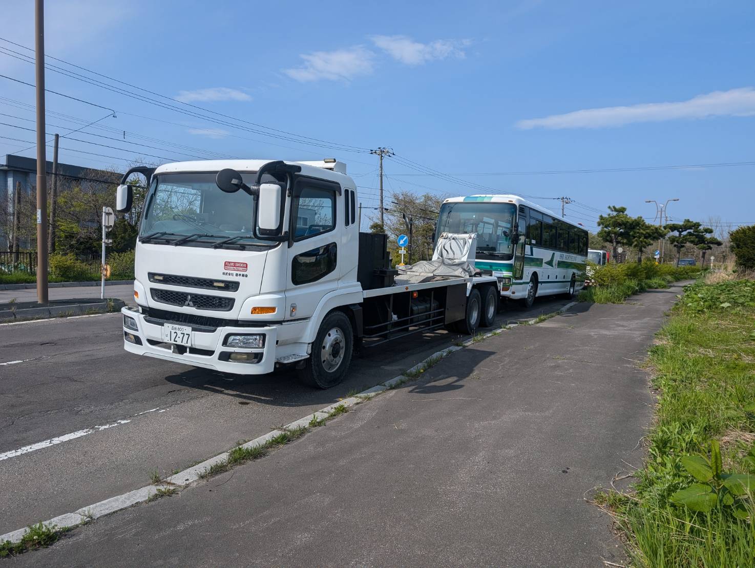 株式会社藤木商会のレッカー車・積載車の保有車両